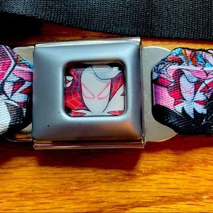 Buckle-Down SpiderGwen seatbelt belt